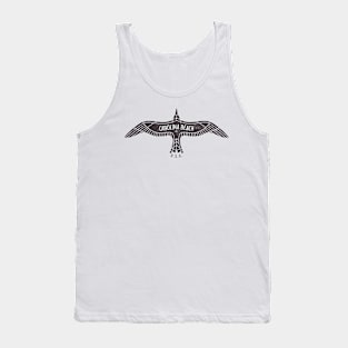 Carolina Beach, NC Summertime Vacationing Bird Flight Tank Top